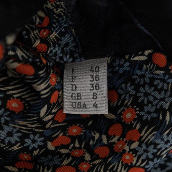 Philosophy Di Lorenzo Serafini black fringe buffalo leather jacket - Picture 10 of 16